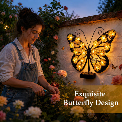 Solar Glow Butterfly — Enchant Your Evenings