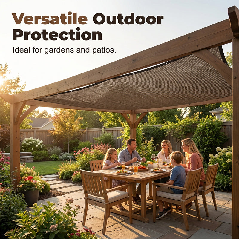 Wire Mesh Fence – Instantly Cools, Total Privacy