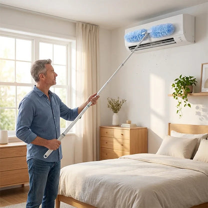 SkySweep Duster — Reach, Lock, Shine