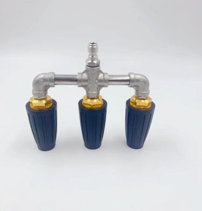 SwiftJet — Dual Turbo Nozzle | 50% OFF
