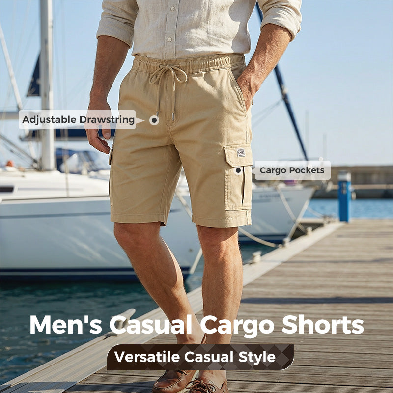 Levi — Lightweight Cargo Shorts | 50% OFF