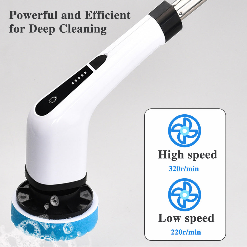 7-in-1 Electric Cleaning Brush Set – Powerful Cleaning in Every Corner