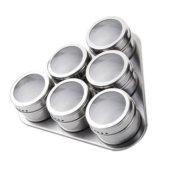 SpiceMag Pro - Magnetic Spice Jar Set | 50% OFF