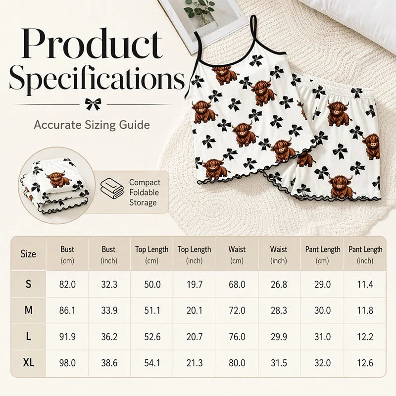 Lila — Women's Summer Pajama Set | 50% OFF