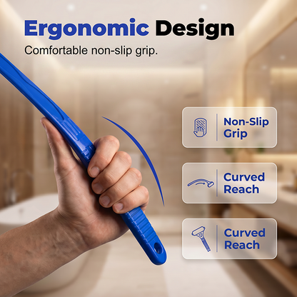 GlideEase Long Reach Body Roller — Effortless Smooth Skin