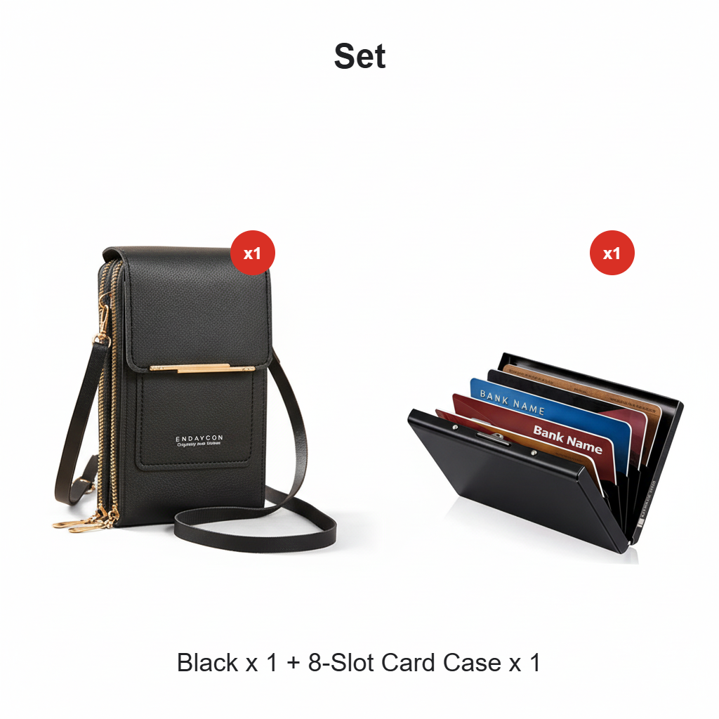 Ava — Lightweight Waterproof Crossbody Phone Bag