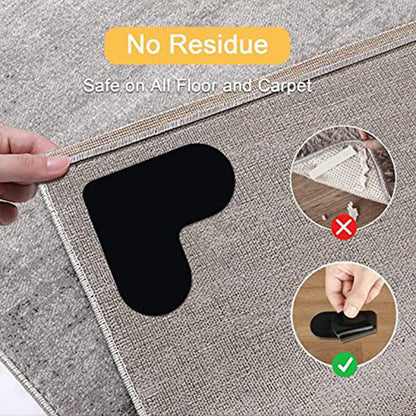GripHeart — Safer Rugs, Secure Steps - 16 Pieces