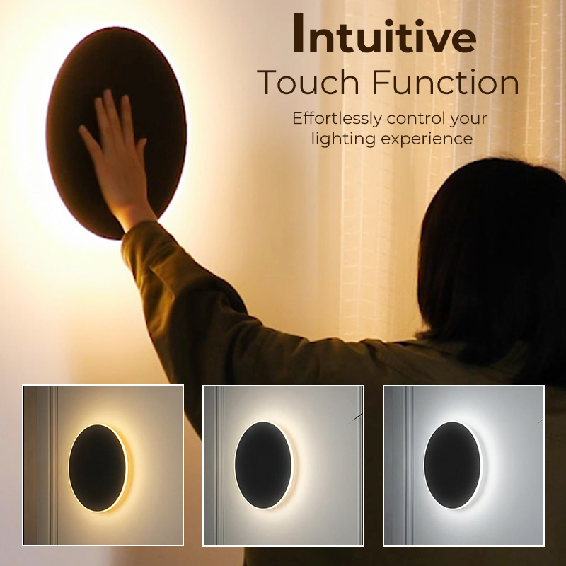 HaloLux LED Wall Light — Instant Ambient Lighting