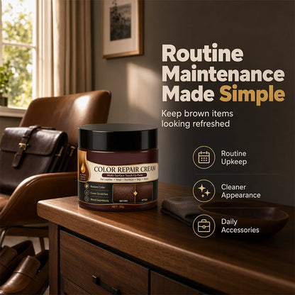LeatherFix — Brown Leather Repair Cream | 1+1 FREE