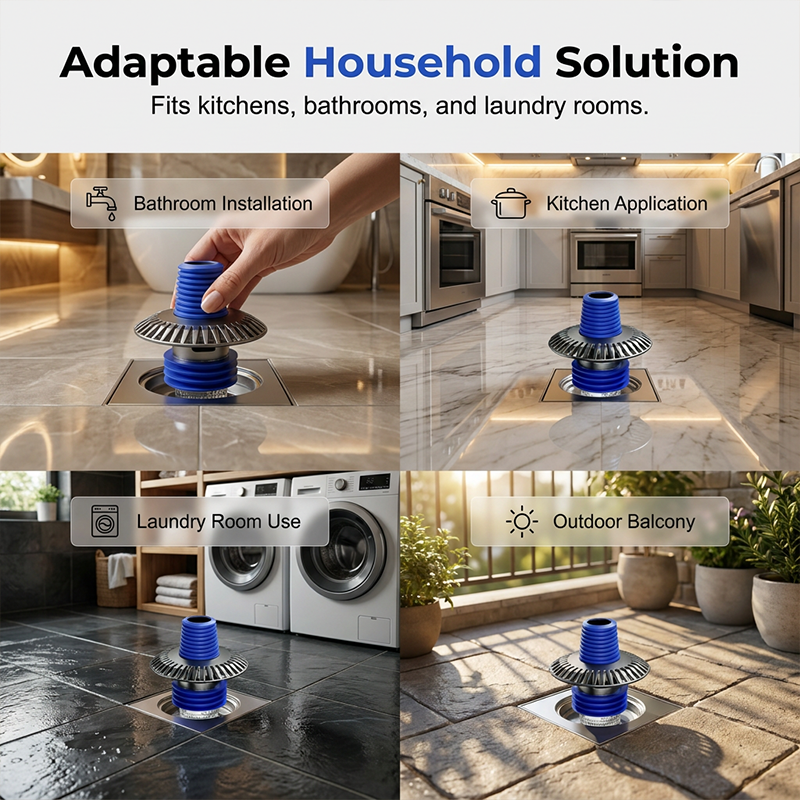 StallGuard 3-in-1 Floor Drain – Always Sealed and Fresh