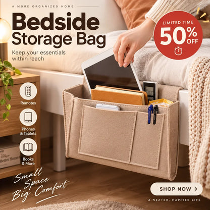 Bedside Bliss Caddy — Clutter-Free Calm