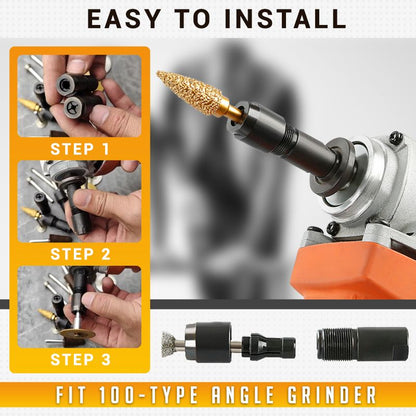 PowerGrip — Grinder Adapter Tool | 1+1 FREE