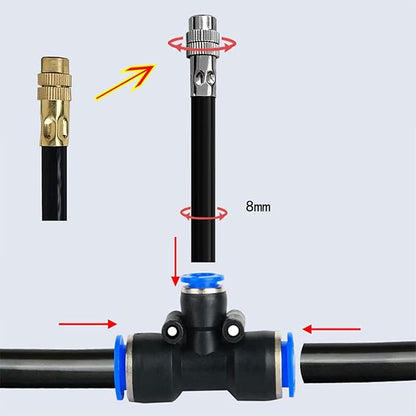 HydraMist Pro — Slim Sprinkler System | 50% OFF