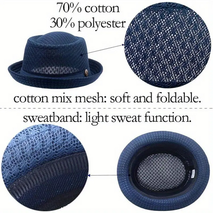 Sophie — Lightweight, breathable sun cap with sweat-wicking band