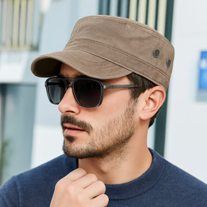Hunter — Military Flat Cap | 50% OFF