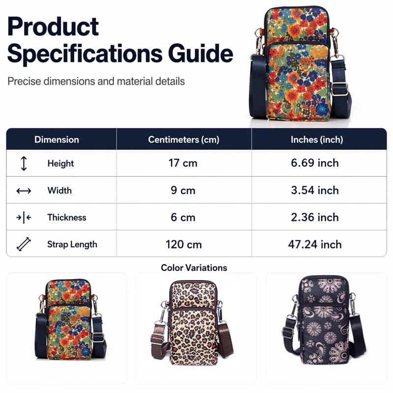 Stella — Lightweight Water-Resistant Crossbody Bag for Active Use