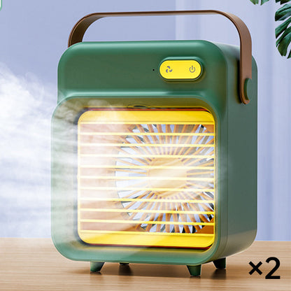 AeroMist Portable Fan — Instant Cooling, Hydration, Freedom