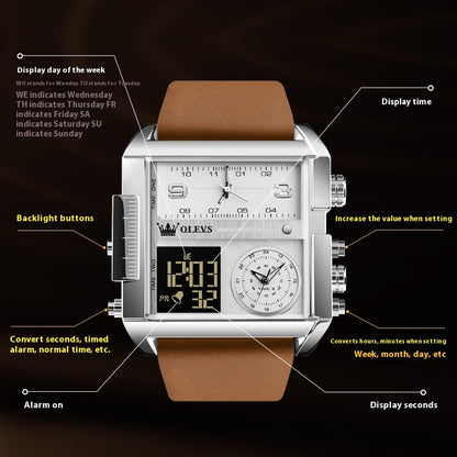 50mm Power Watch — Control Every Moment