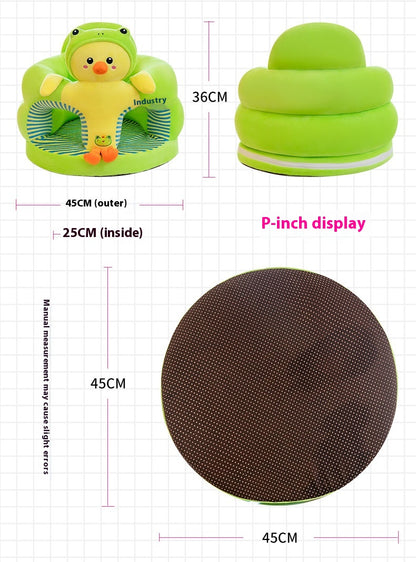 SnuggleNest — Plush Baby Sitting Seat | 50% OFF