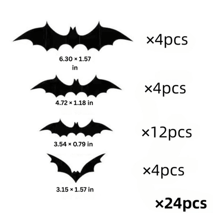 PhantomWing — 3D Halloween Bat Wall Stickers | 50% OFF