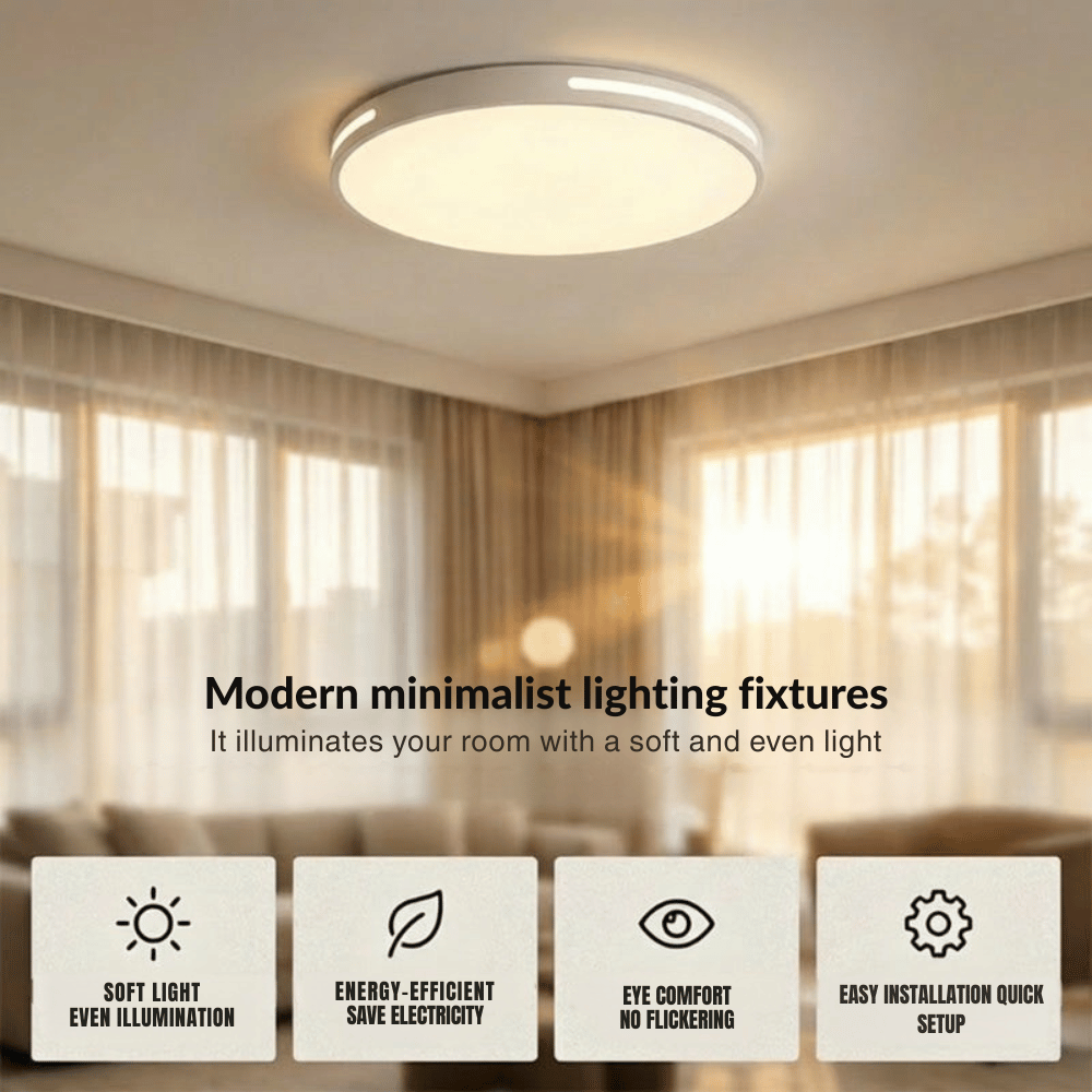 MoodMaster — Dimmable LED Ceiling Light | 50% OFF