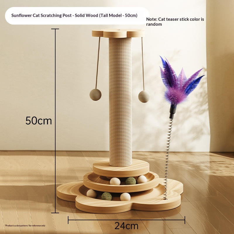 WhiskerJoy — 4-in-1 Cat Activity Center | 50% OFF