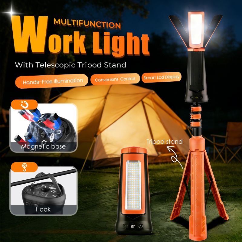 LumaFlex — Portable Power Light | 50% OFF