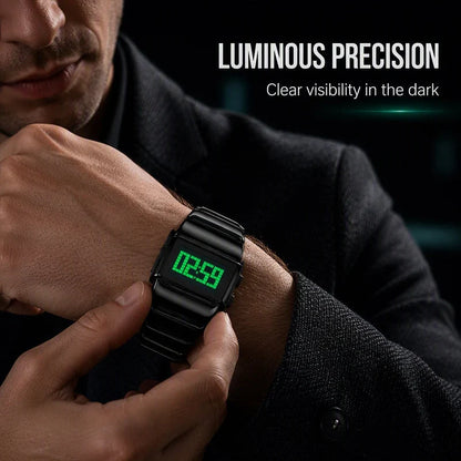 EdgeTime — Men's Digital Steel Watch | 50% OFF
