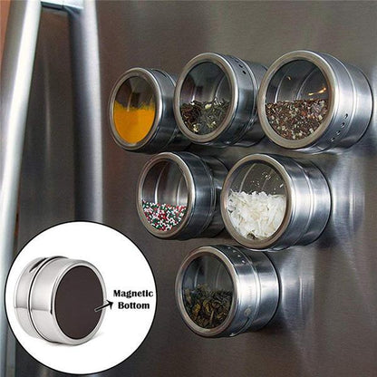 SpiceMag Pro - Magnetic Spice Jar Set | 50% OFF