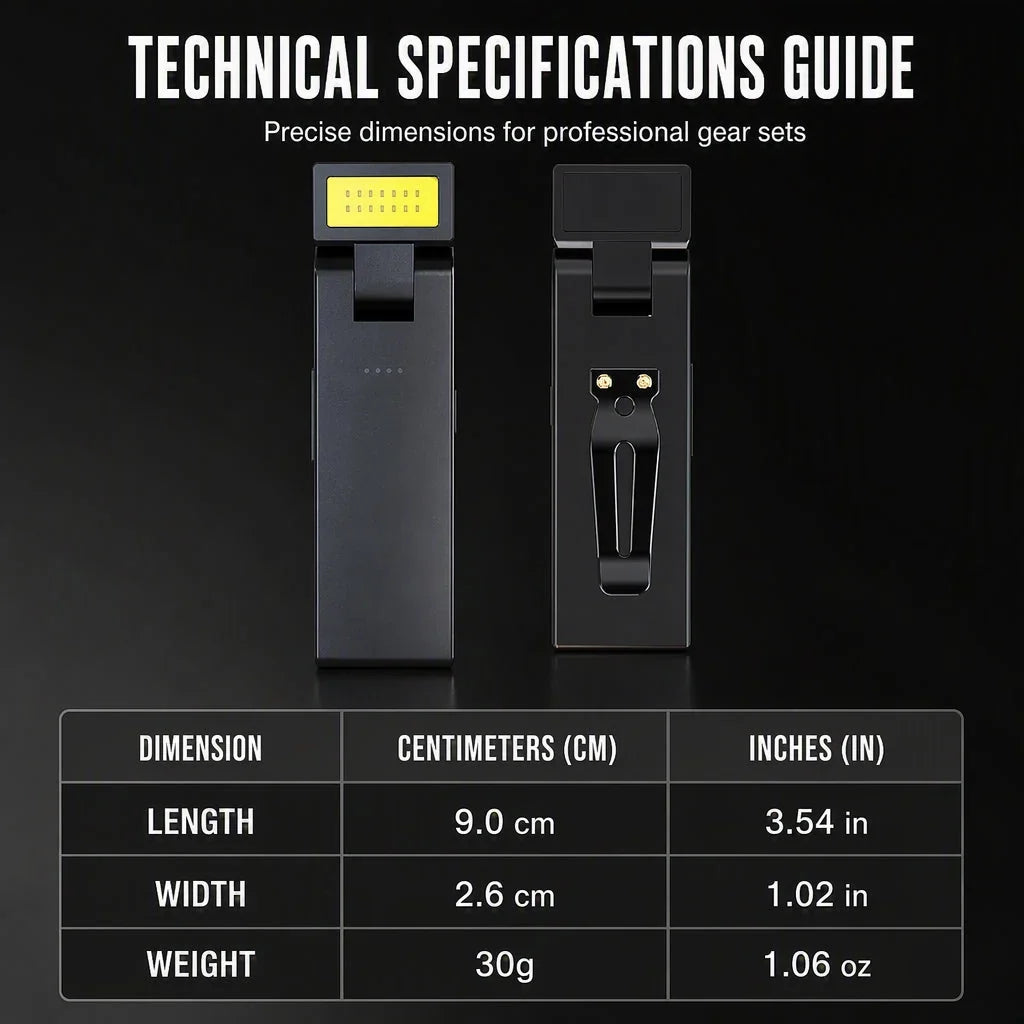 LumaFlex Mini Beam — Master Darkness Instantly