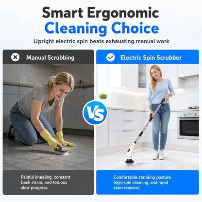 SpinScrub — Electric Spin Cleaning Brush | 50% OFF
