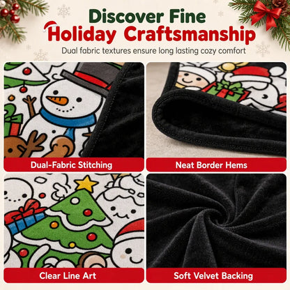 MerryMuse Coloring Blanket — Spark Family Creativity