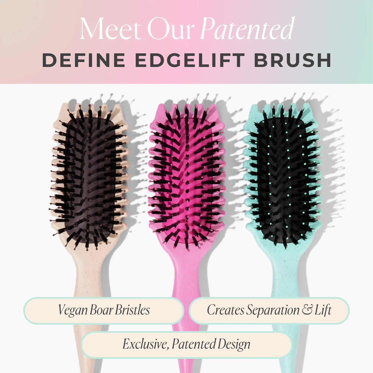 CurlCraft Define EdgeLift Brush — Effortless Soft Curl Confidence
