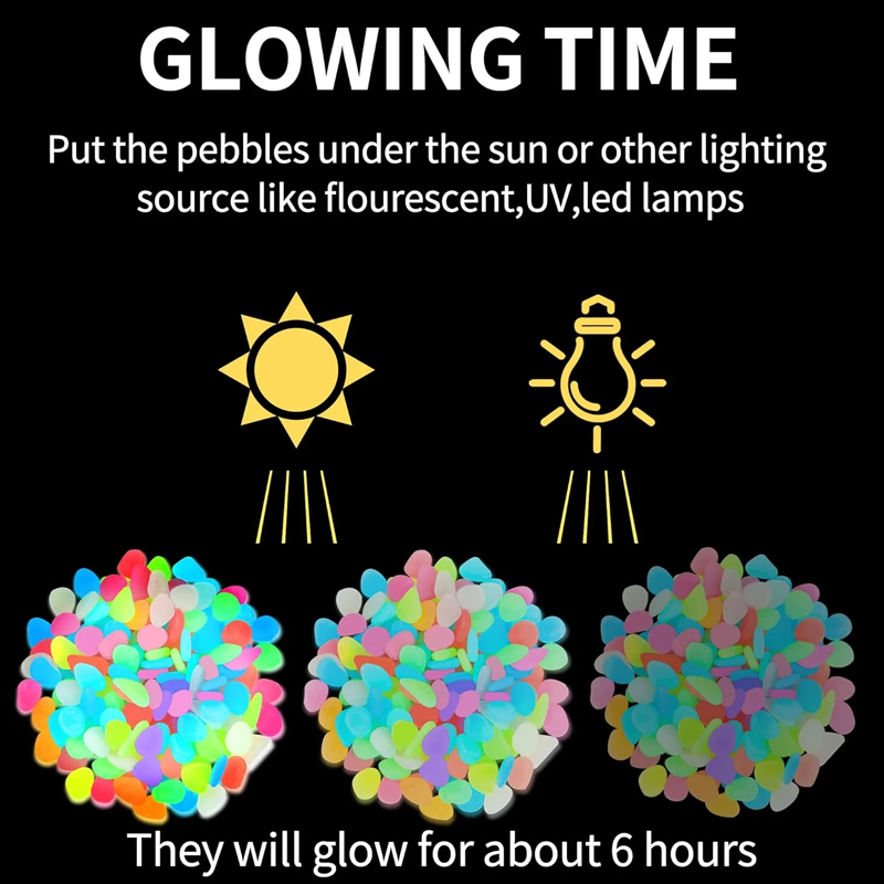 GlowPebbles — Glow Garden Stones | 50% OFF