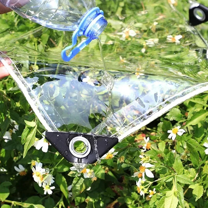 ClearShield — Transparent Waterproof PVC Cover | 50% OFF