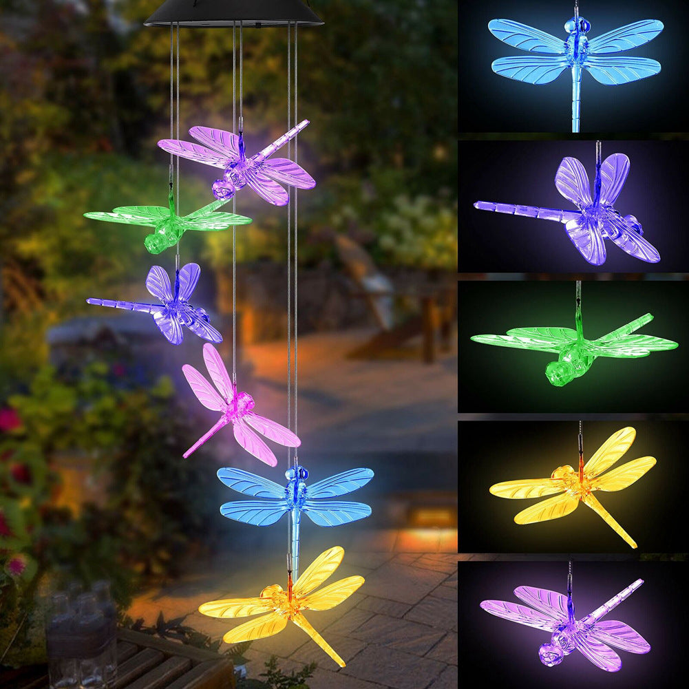 DuskGlow Solar Wind Chimes — Effortlessly Create Evening Ambiance
