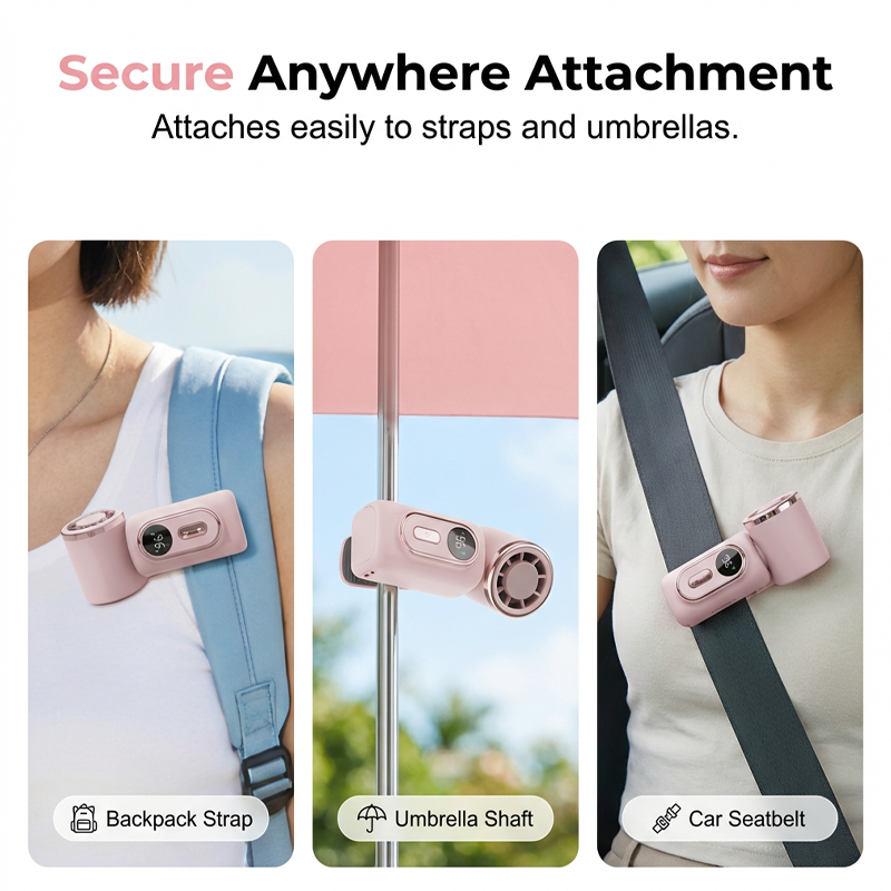 Clip Breeze Fan — Instant Hands-Free Freshness
