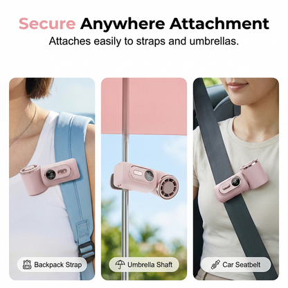 Clip Breeze Fan — Instant Hands-Free Freshness