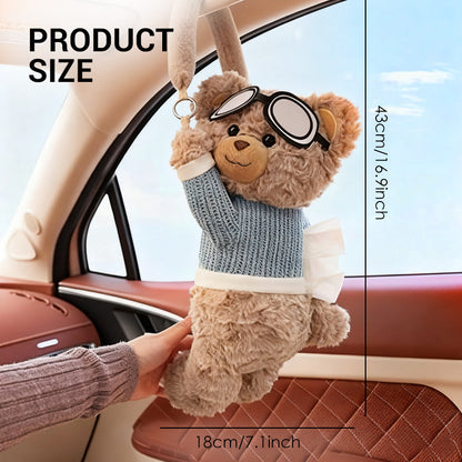 Bear with Red Scarf – Cozy Comfort Within Reach