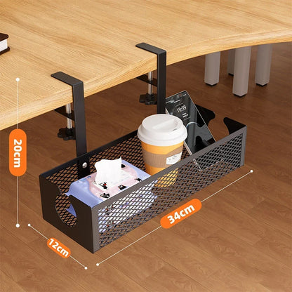 AeraStrip — Under-Desk Storage Rack | 50% OFF