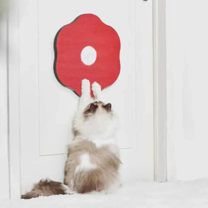 Floral Scratching Paradise – Protect Furniture, Delight Cats