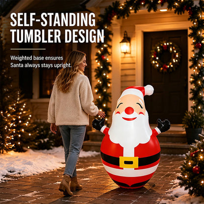 FrostyBeam Inflatable Santa — Instantly Captivate Every Eye