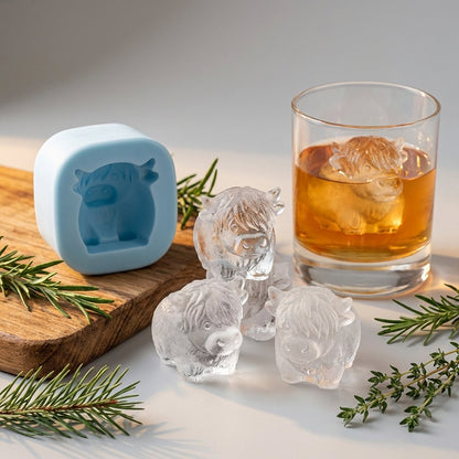 HighlandChill — Cow Ice Cube Mold | 1+1 FREE