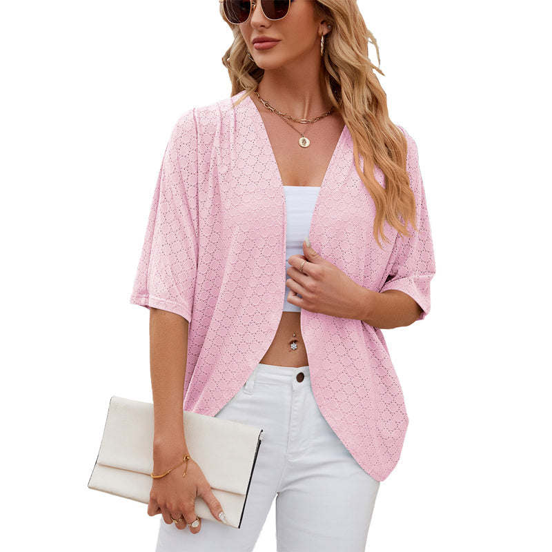 Serena – Women's cardigan with soft, mid-length sleeves for all-year round