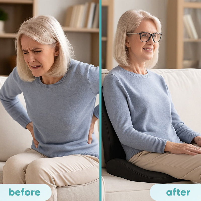 Sit Happier Pillow — Instant Comfort, Perfect Posture