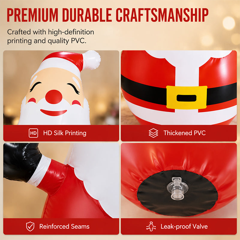 FrostyBeam Inflatable Santa — Instantly Captivate Every Eye