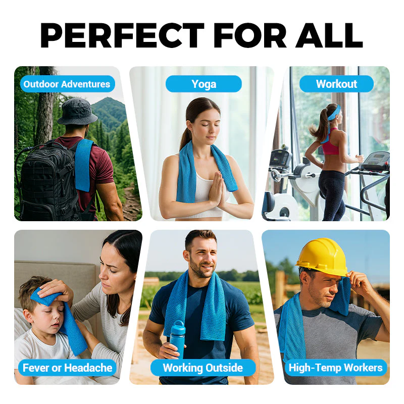 Cooling Towel — Instant Cooling and Refreshment
