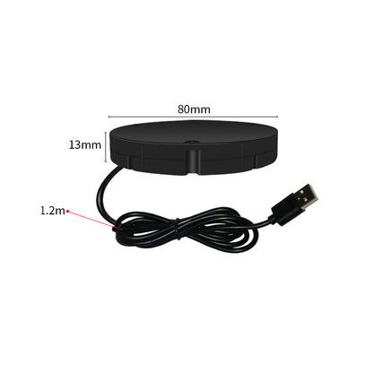 Under-desk power strip – clean, fast, hidden charging