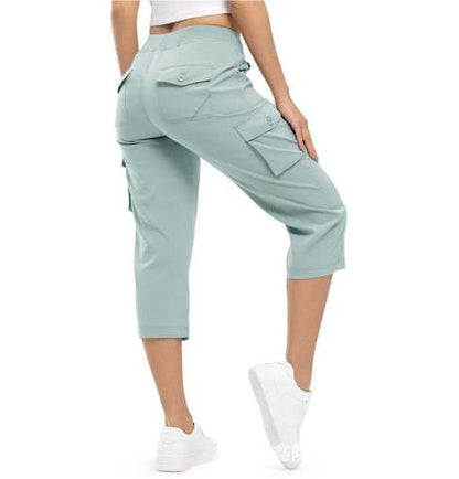 Sonia – Breathable, Feather-Light Travel Capris with Pockets