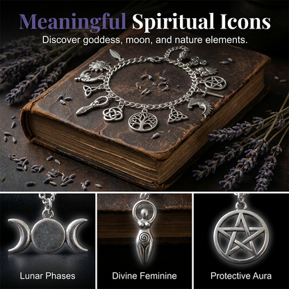 SoulSage Charm Bracelet – Unleash Confidence, Calm, Strength
